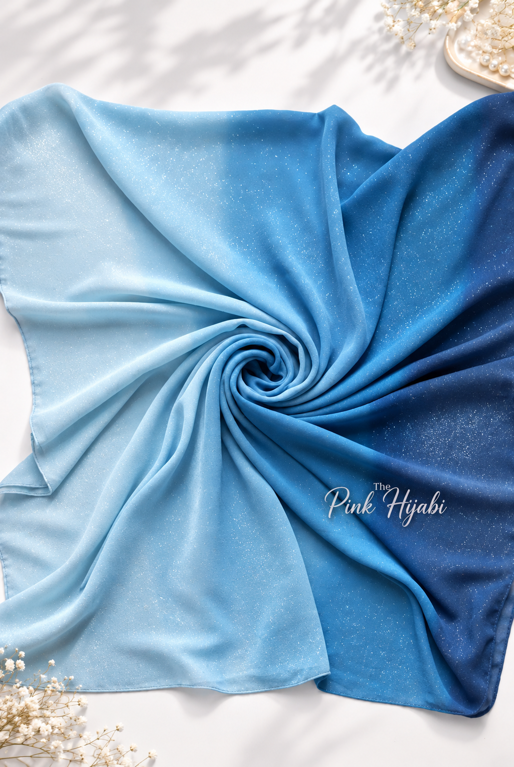 Premium Shimmer Ombre Hijab