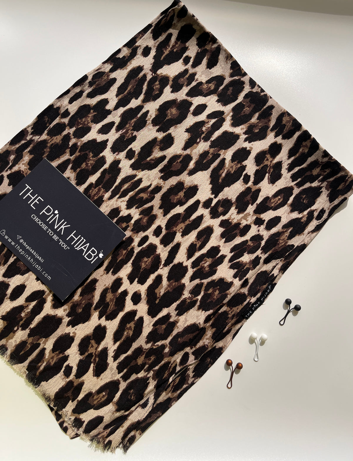 Leopard Wild Muse  Print Hijabs | The Pink Hijabi