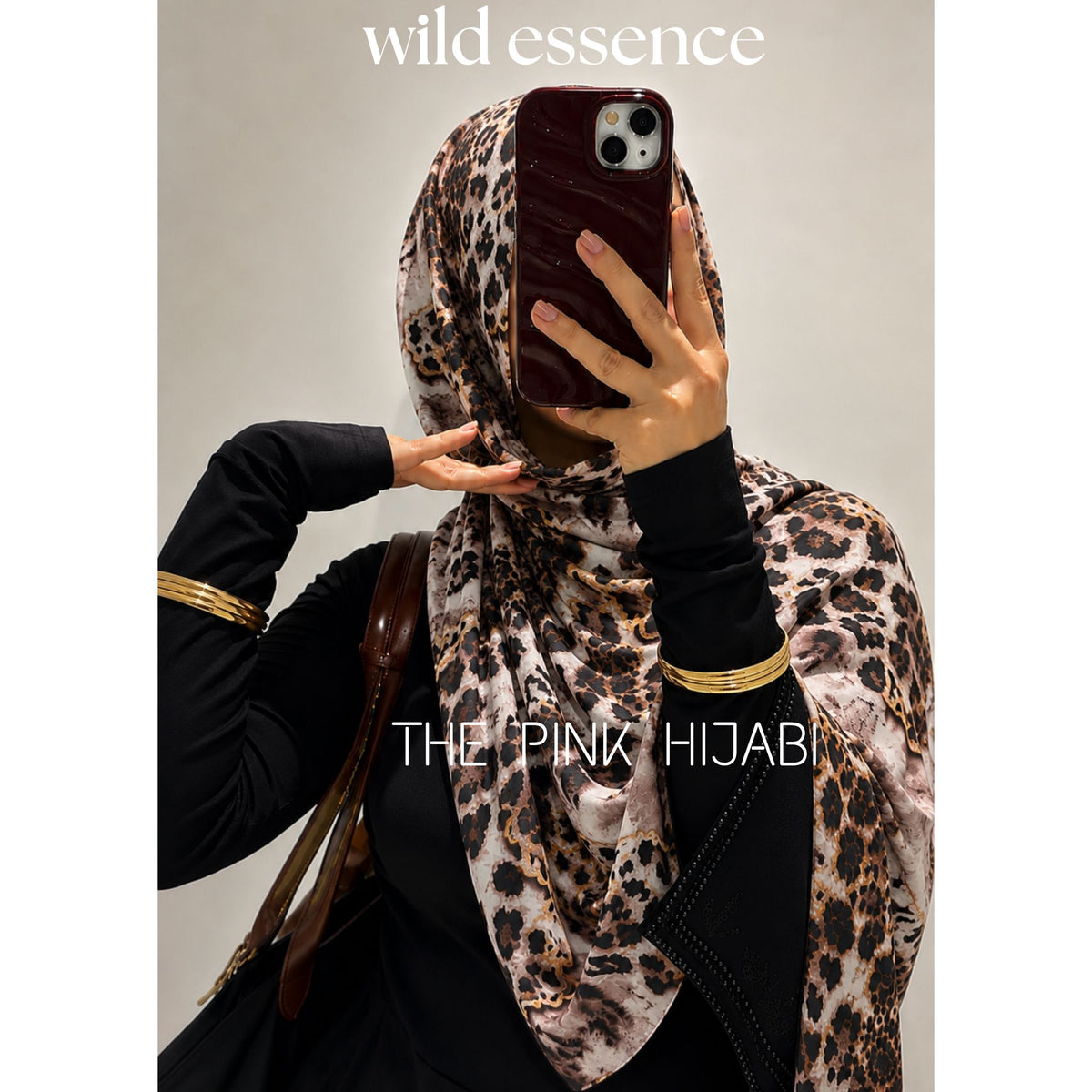 Wild Rose Animal Print Scarves | The Pink Hijabi