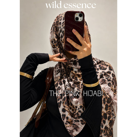 Wild Rose Animal Print Scarves | The Pink Hijabi